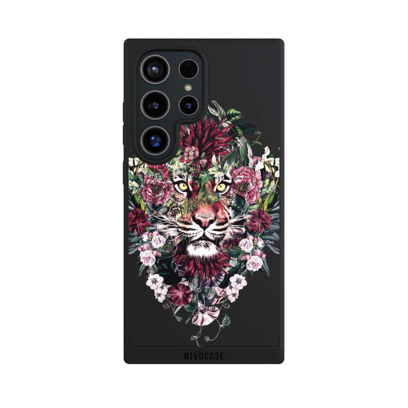 Galaxy S24 Ultra NIVOpure Floral Tiger transparent