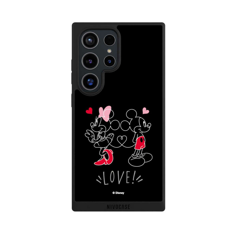 Galaxy S24 Ultra NIVOpure Souris amoureuse noire