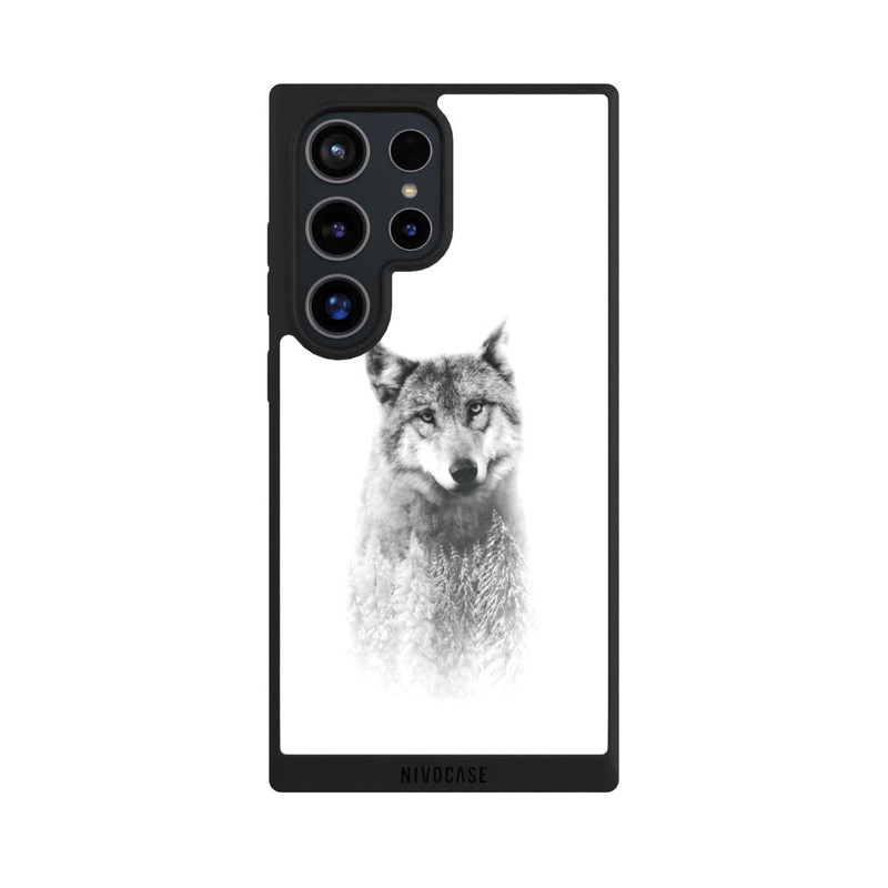 Galaxy S24 Ultra NIVOpure Le loup et la forêt