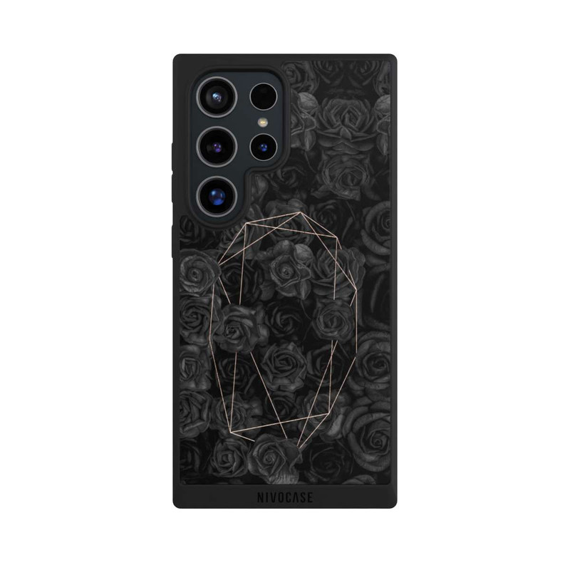 Galaxy S24 Ultra NIVOpure Schwarze Rosen