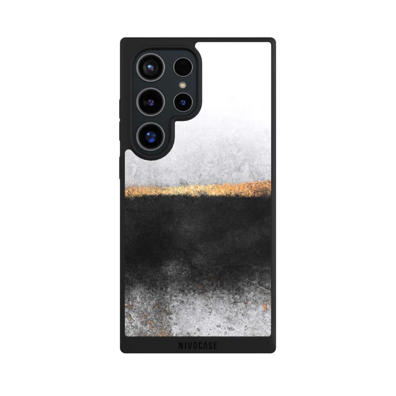 Galaxy S24 Ultra NIVOpure Ruß und Golddruck