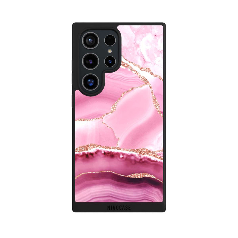 Galaxy S24 Ultra NIVOpure Meerjungfrauen Pink Marmor
