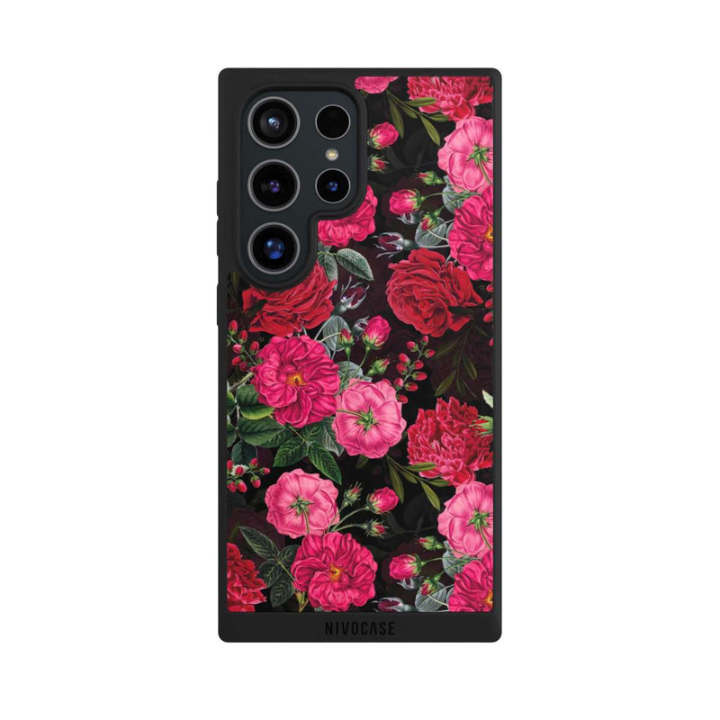 Galaxy S24 Ultra NIVOpure Pink und Rote Blumen
