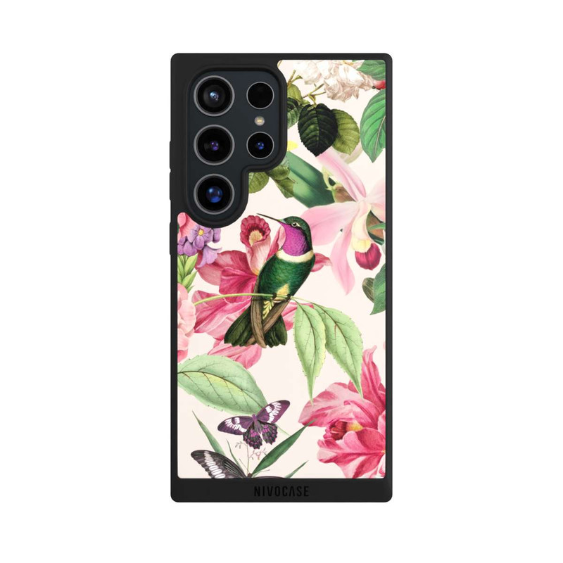 Galaxy S24 Ultra NIVOpure Colibris et roses