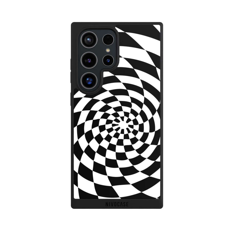 Galaxy S24 Ultra NIVOpure Schwarz-Weiß Illusion
