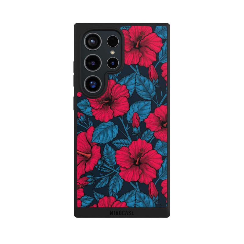 Galaxy S24 Ultra NIVOpure Red Hibiscus
