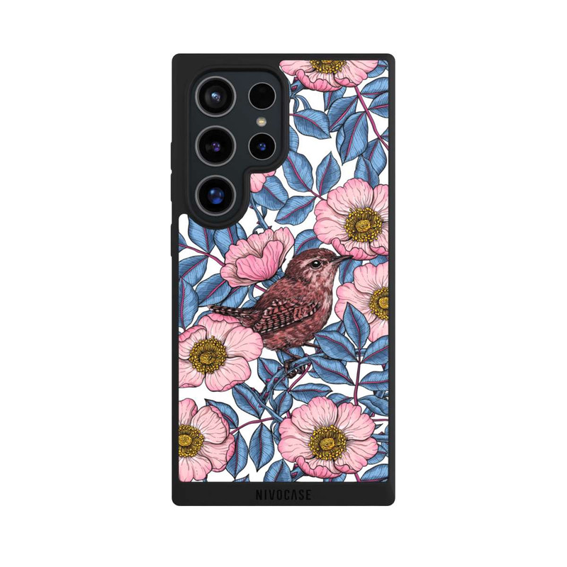 Galaxy S24 Ultra NIVOpure Wrens and wild rose