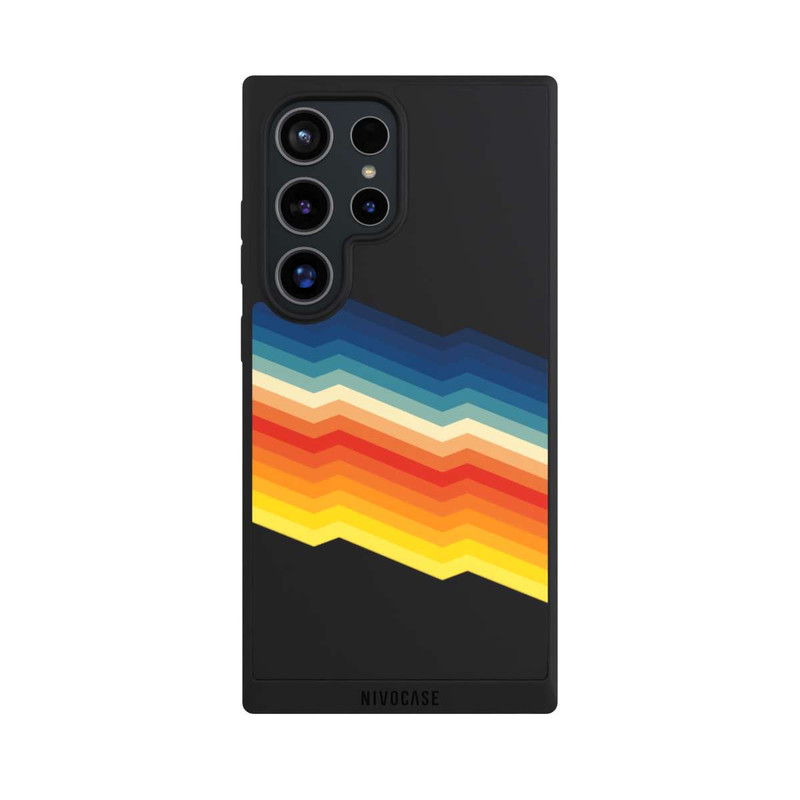 Galaxy S24 Ultra NIVOpure Abstract Rainbow Transparent