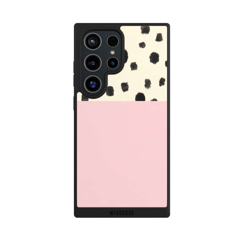 Galaxy S24 Ultra NIVOpure Punkte und Rosa