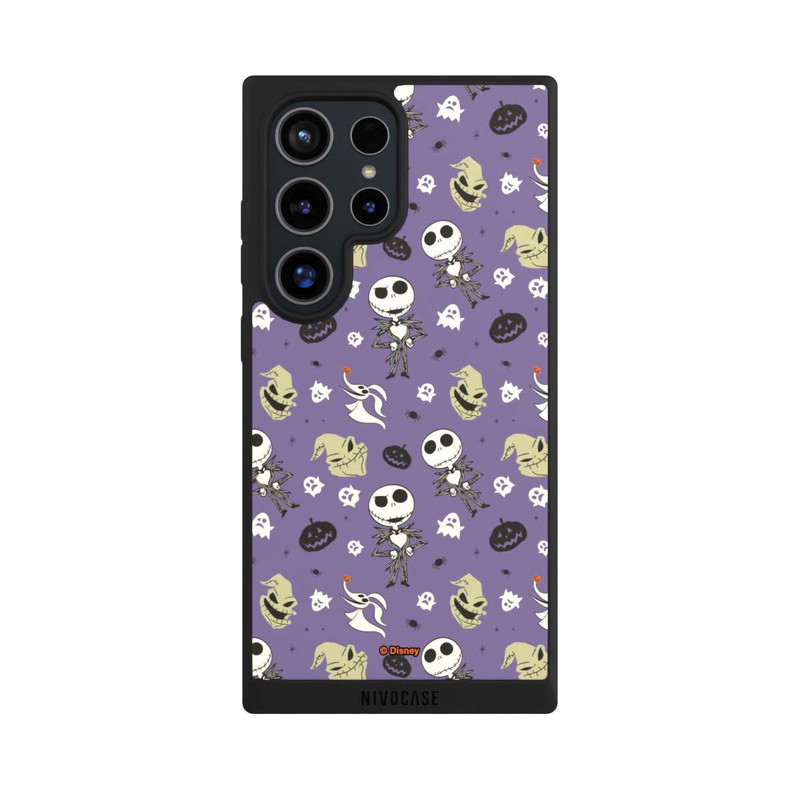 Galaxy S24 Ultra NIVOpure Jack Purple Pattern Tim Burtons Nightmare before Christmas