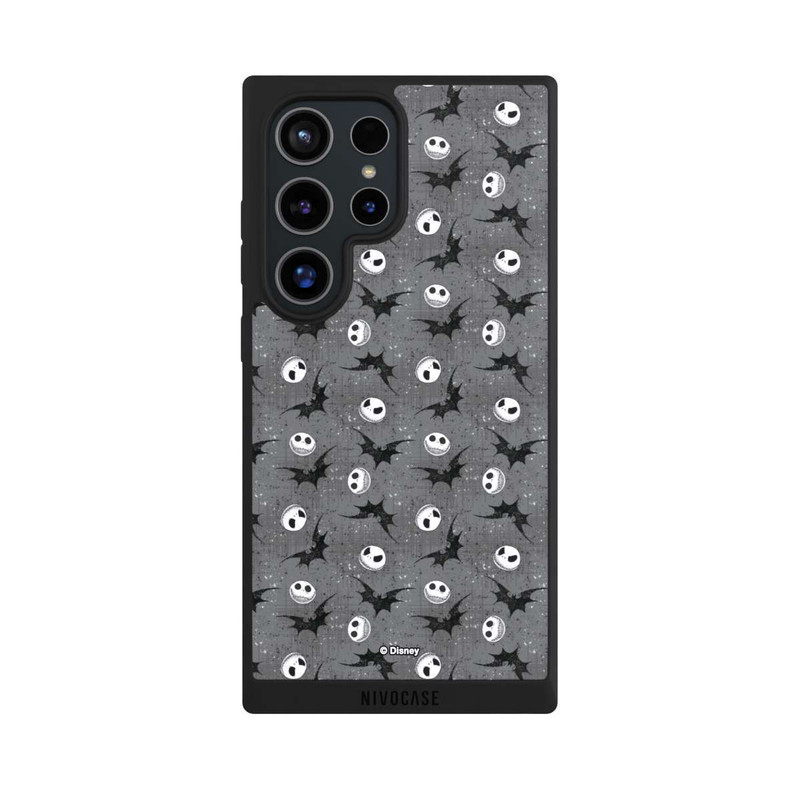 Galaxy S24 Ultra NIVOpure Jack Grey Pattern Tim Burtons Nightmare before Christmas