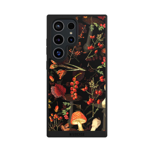 Samsung Galaxy S24 Ultra NIVOpure Mushroom Pattern Black