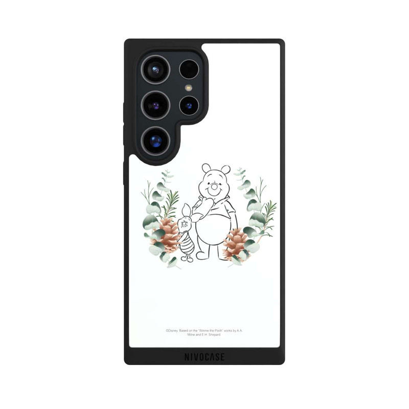 Galaxy S24 Ultra NIVOpure Green Love Pooh and Piglet