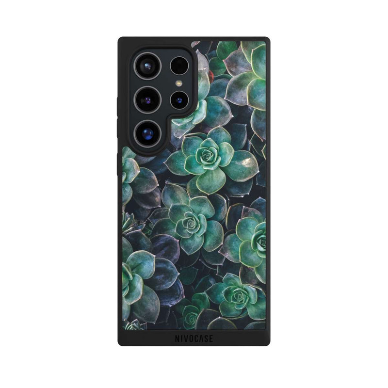 Galaxy S24 Ultra NIVOpure Lit de Plantes Succulentes