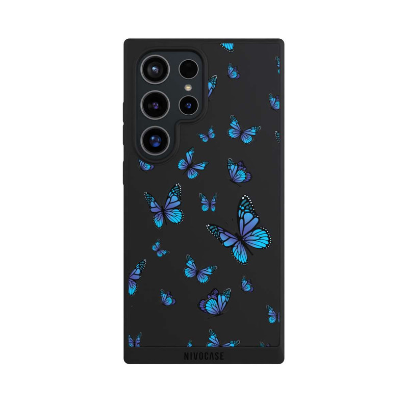 Galaxy S24 Ultra NIVOpure Motif papillon transparent