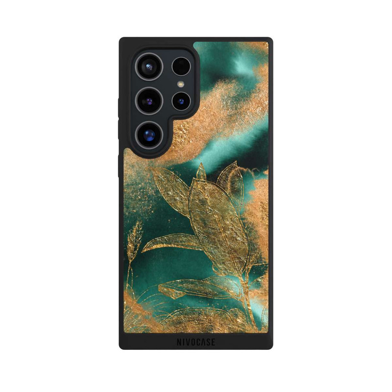 Galaxy S24 Ultra NIVOpure Gold und Grün Natur