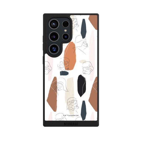 Samsung Galaxy S24 Ultra NIVOpure Dunkle Seite Line Art