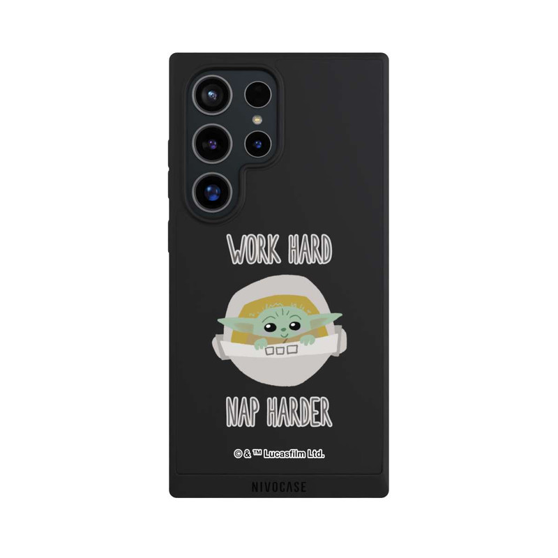 Galaxy S24 Ultra NIVOpure The Child Work Hard Nap Harder Transparent