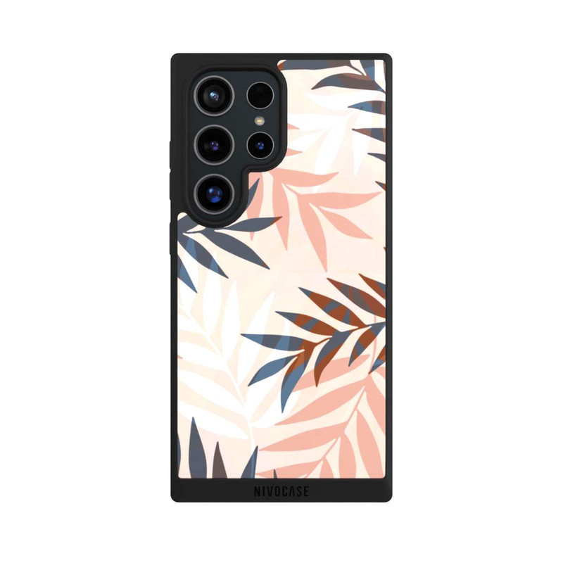 Galaxy S24 Ultra NIVOpure Pastel Palms Theme