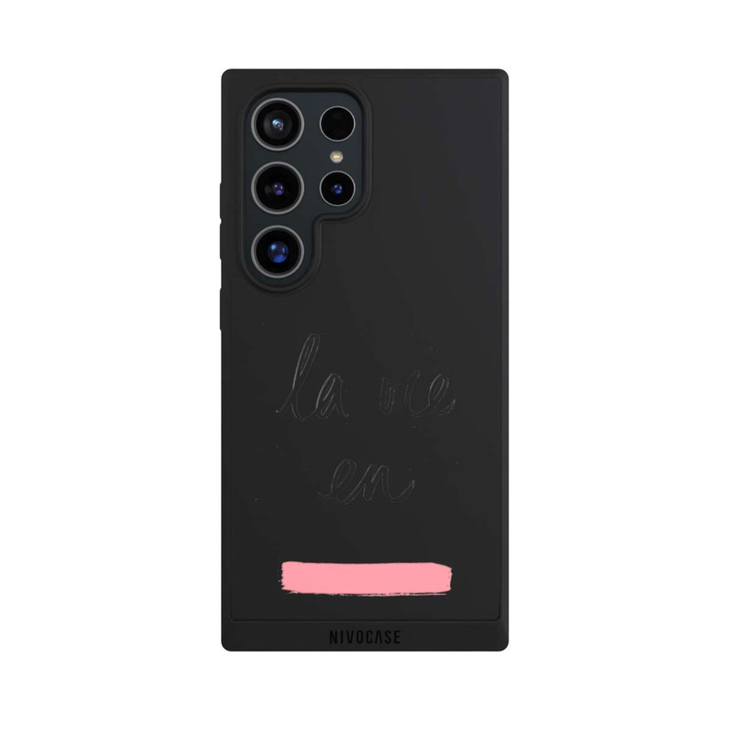 Galaxy S24 Ultra NIVOpure La vie en Rose sans Fond