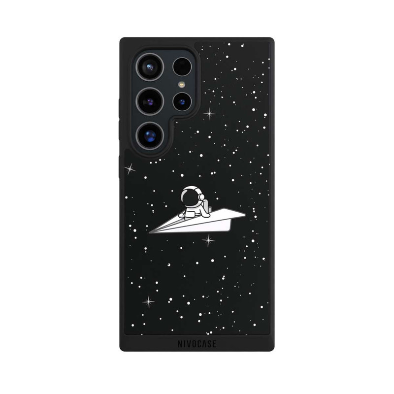 Galaxy S24 Ultra NIVOpure Astronaut Paper Plane Comic