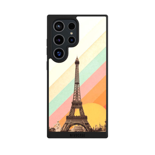 Samsung Galaxy S24 Ultra NIVOpure Eiffel Tower Rainbow