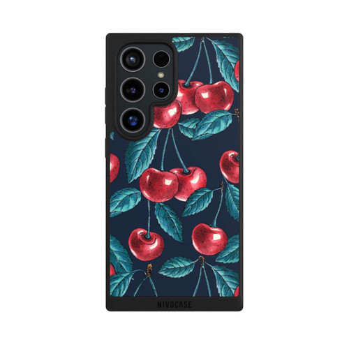 Samsung Galaxy S24 Ultra NIVOpure Cherries Dark Pattern