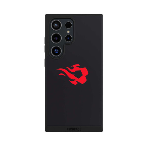 Samsung Galaxy S24 Ultra NIVOpure Belgian Red Flames Black