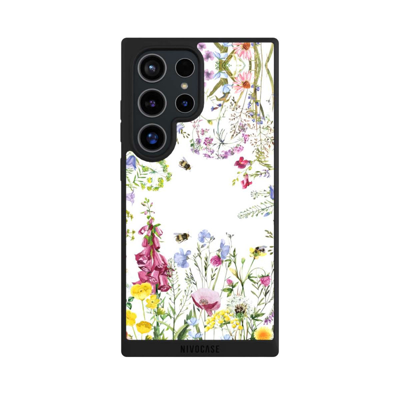 Galaxy S24 Ultra NIVOpure Sommerwiese Wildblumen Rahmen
