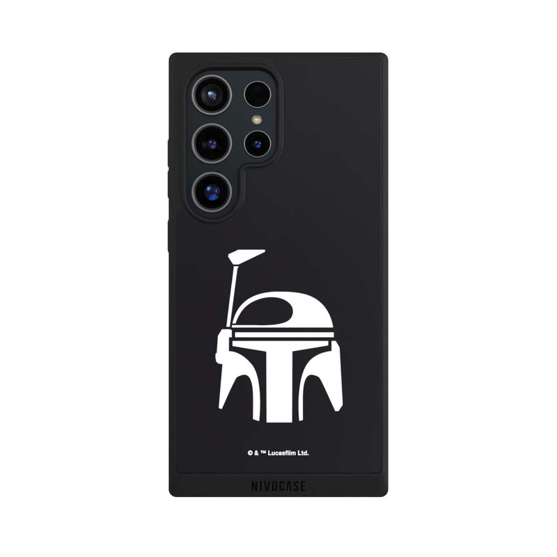Galaxy S24 Ultra NIVOpure Casque Boba Fett Noir