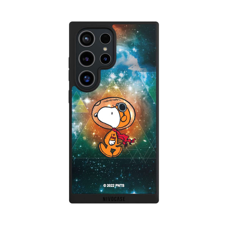 Galaxy S24 Ultra NIVOpure Snoopy Weltraumreisender Grün