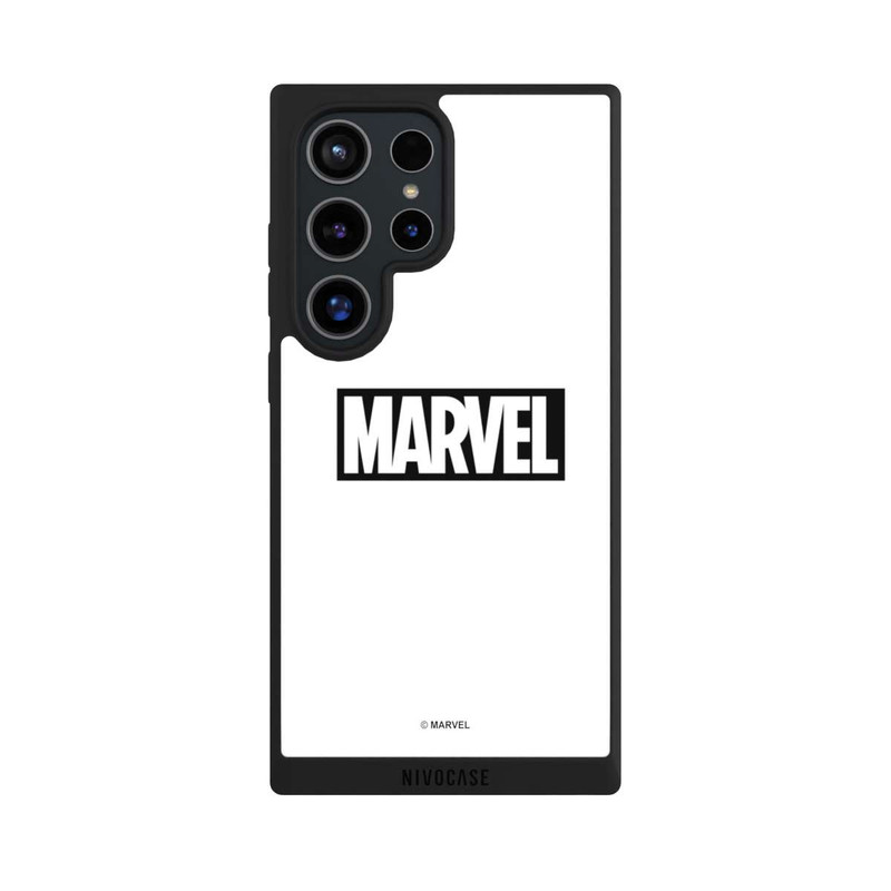 Galaxy S24 Ultra NIVOpure Marvel Logo White