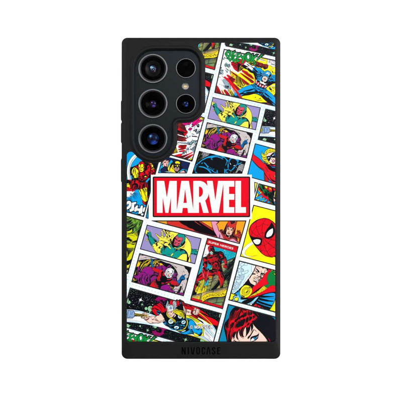 Galaxy S24 Ultra NIVOpure Marvel Comic Pattern