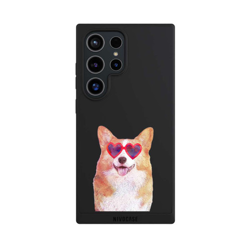 Samsung Galaxy S24 Ultra NIVOpure Cute Corgi Transparent