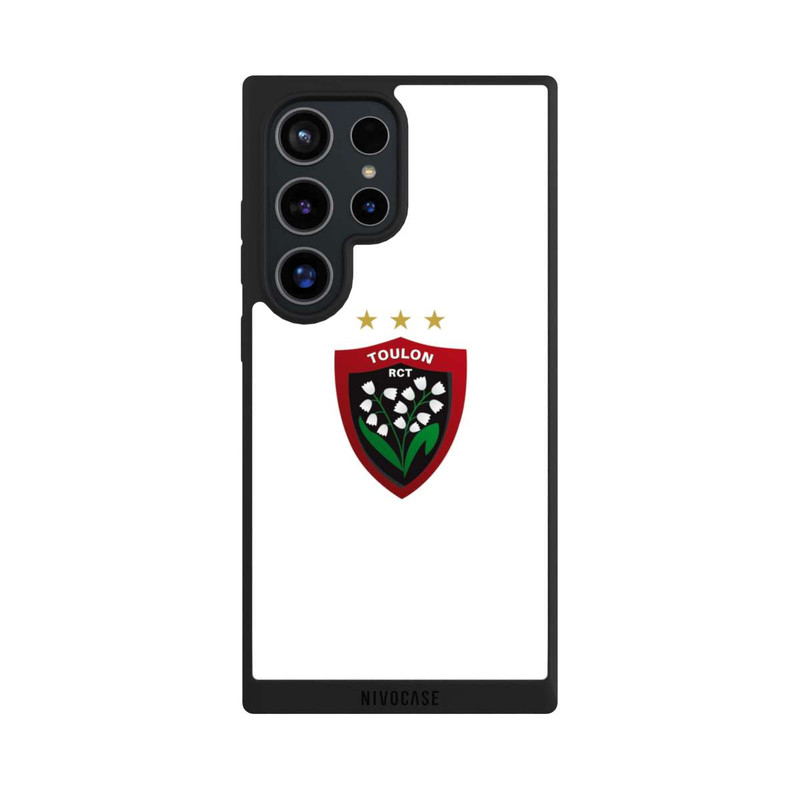 Galaxy S24 Ultra NIVOpure Logo RC Toulonnais Blanc