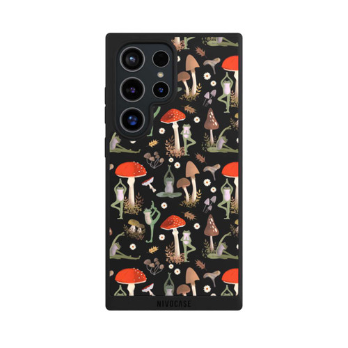 Samsung Galaxy S24 Ultra NIVOpure Yoga-Frösche mit Pilzen