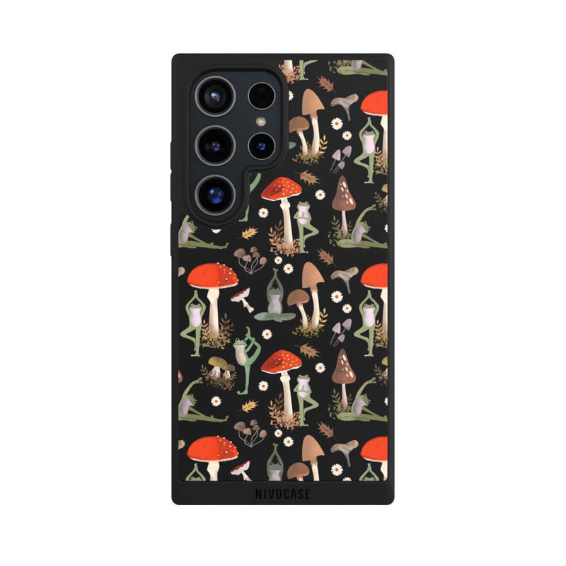 Galaxy S24 Ultra NIVOpure Grenouilles Yoga & Champignons