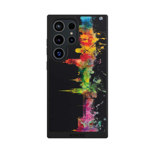 Samsung Galaxy S24 Ultra NIVOpure Stockholm Sweden Skyline Black