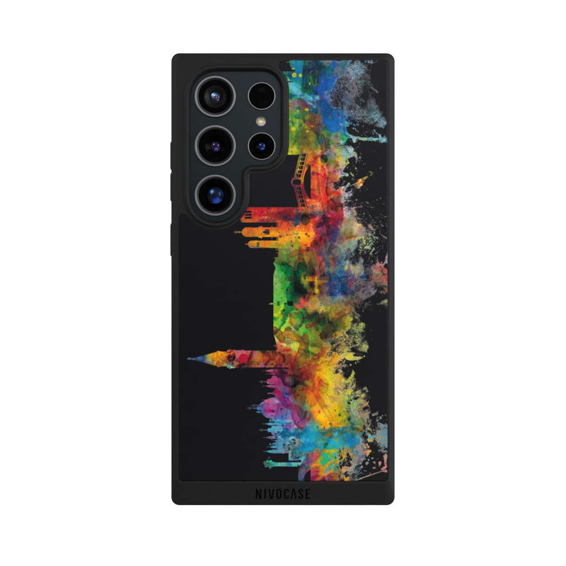 Galaxy S24 Ultra NIVOpure Venise Italie Ligne d'horizon Noir