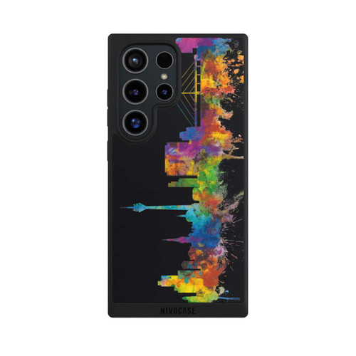 Samsung Galaxy S24 Ultra NIVOpure Düsseldorf Germany Skyline Black