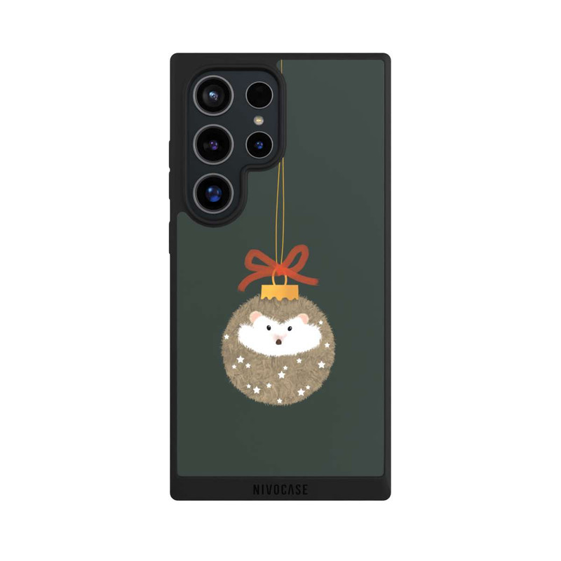 Galaxy S24 Ultra NIVOpure hérisson de Noël