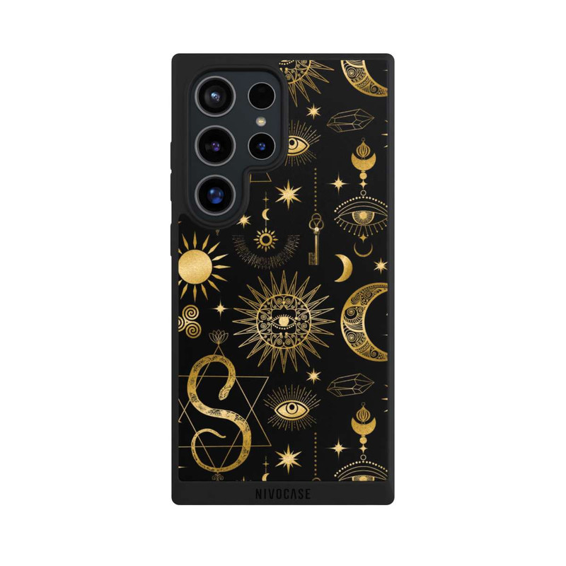 Galaxy S24 Ultra NIVOpure Himmlische Sonne und Mond Steampunk