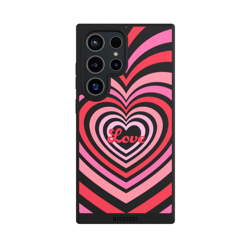 Galaxy S24 Ultra NIVOpure Amour, nuances rouges