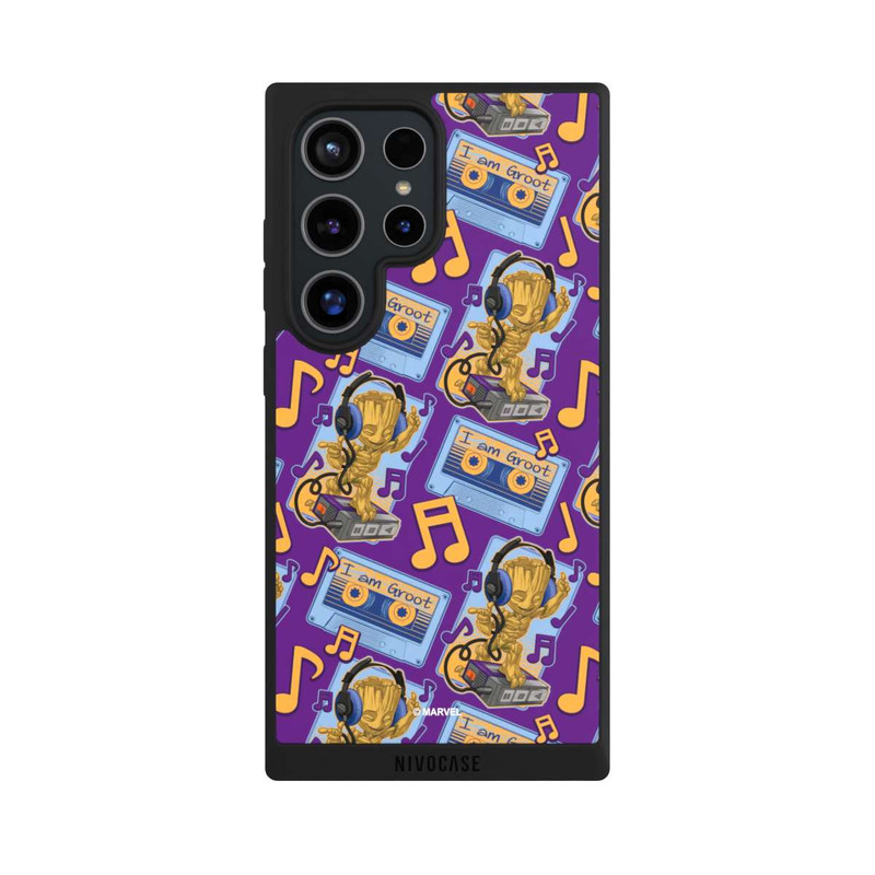 Galaxy S24 Ultra NIVOpure Groot Comic Headphones Guardians of the Galaxy