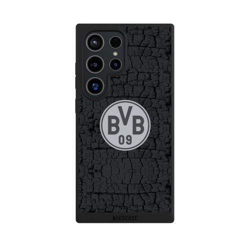 Samsung Galaxy S24 Ultra NIVOpure BVB Trikot Kohle und Stahl