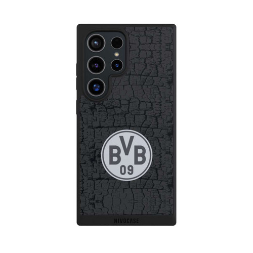 Samsung Galaxy S24 Ultra NIVOpure BVB Trikot Kohle und Stahl
