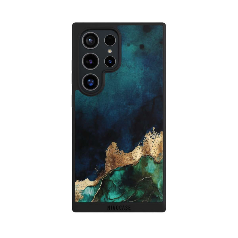 Galaxy S24 Ultra NIVOpure Petrol Blue Gold