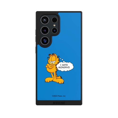 Samsung Galaxy S24 Ultra NIVOpure Garfield I Hate Mondays Blau