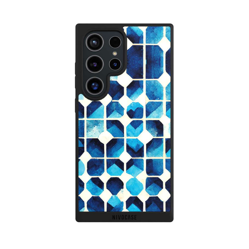 Galaxy S24 Ultra NIVOpure Motif bleu