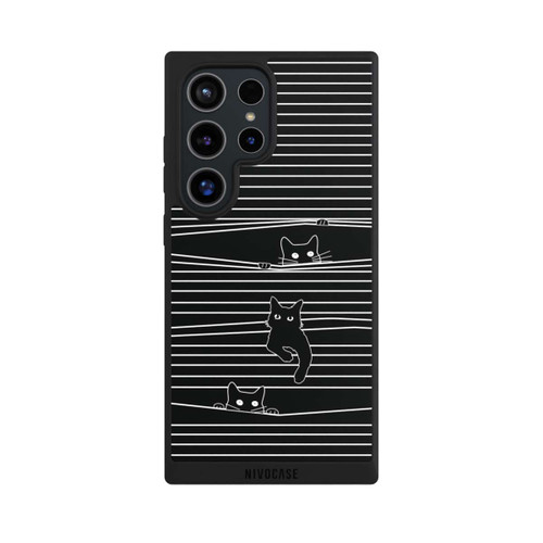 Samsung Galaxy S24 Ultra NIVOpure Cats Peeping